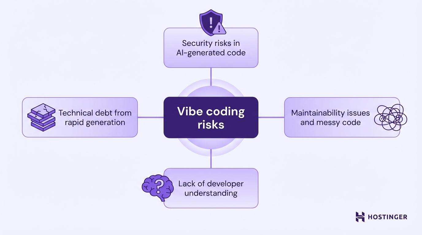 Is vibe coding bad - four vibe coding risks