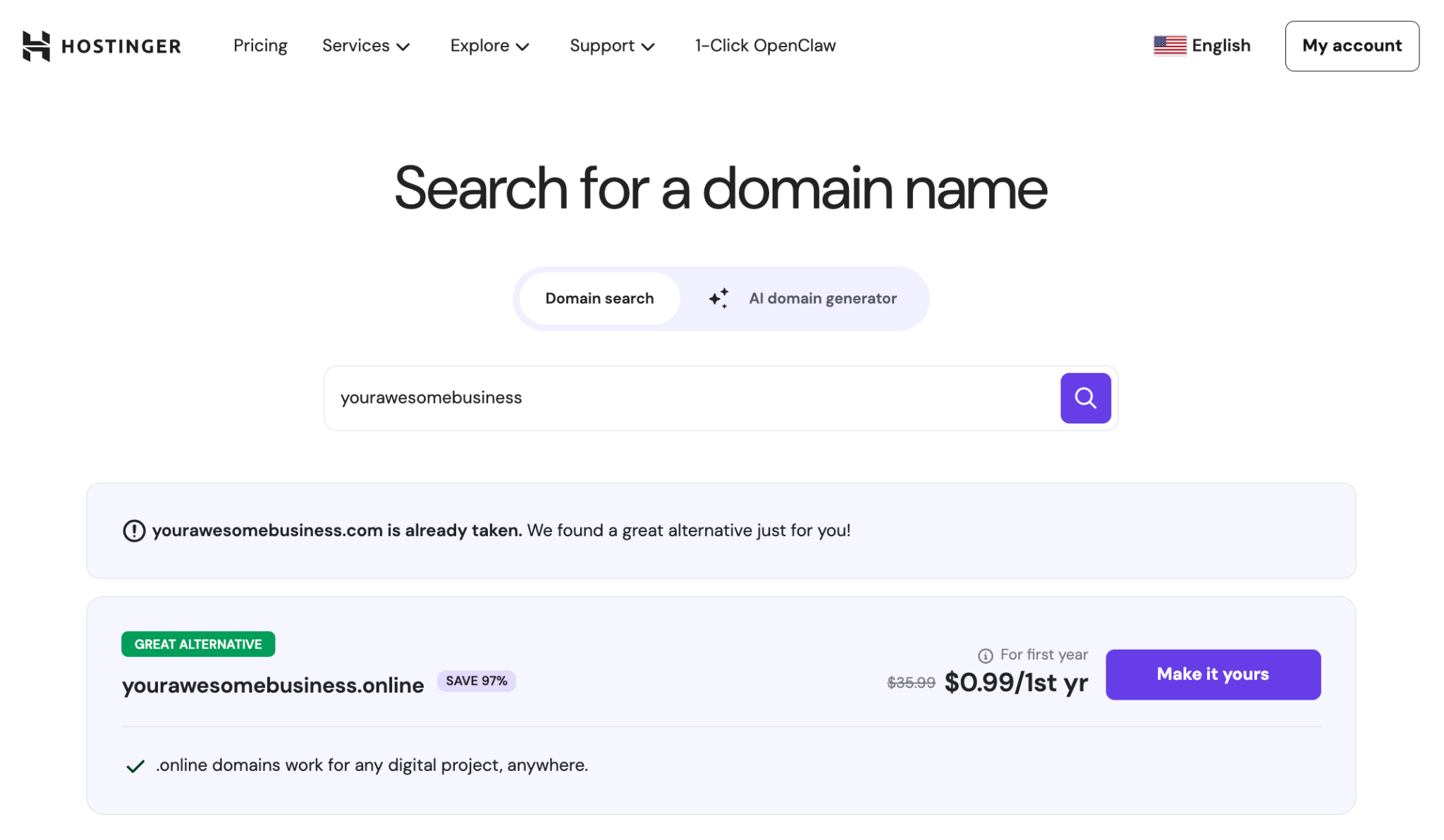 How to create an email address with your domain name