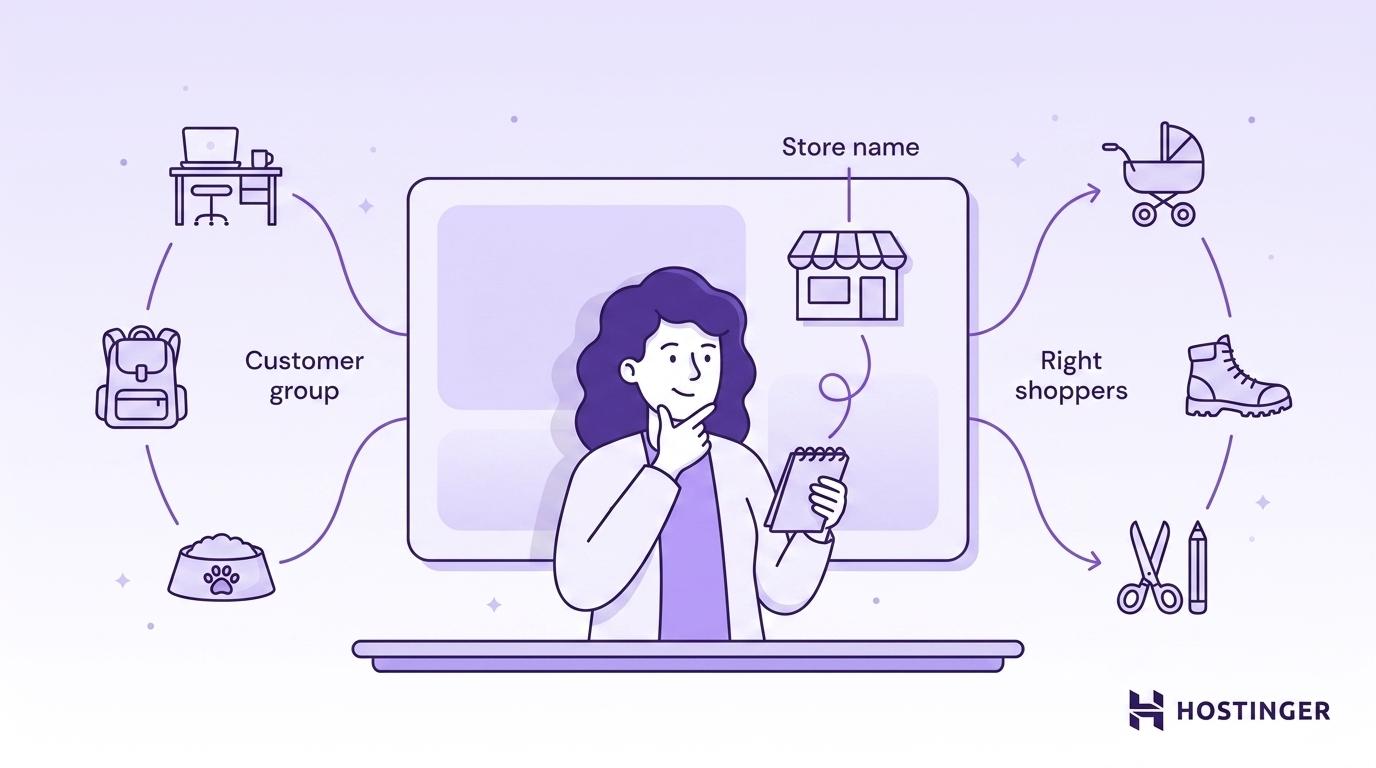 Audience-focused ecommerce name ideas