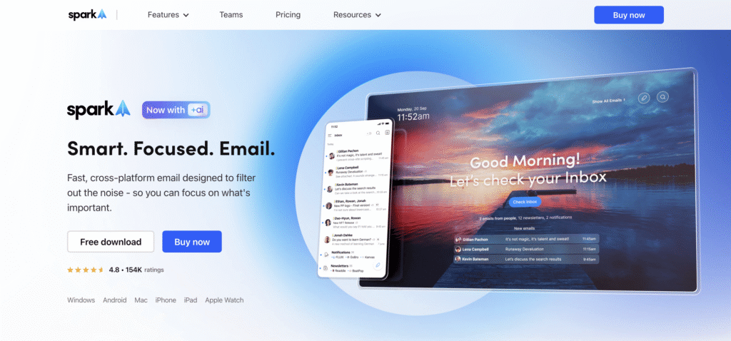 Spark's home page