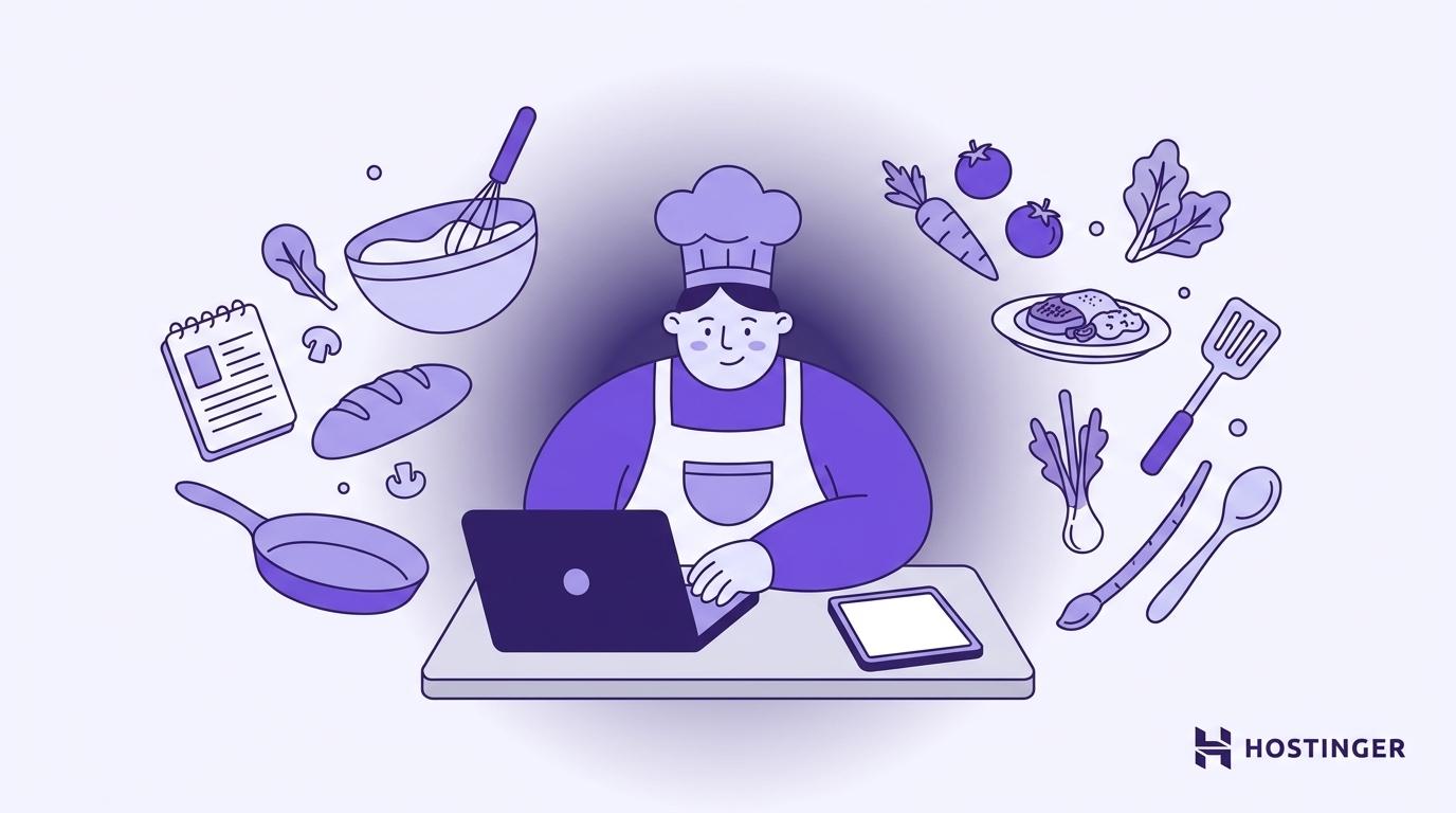 Food and recipe website name ideas