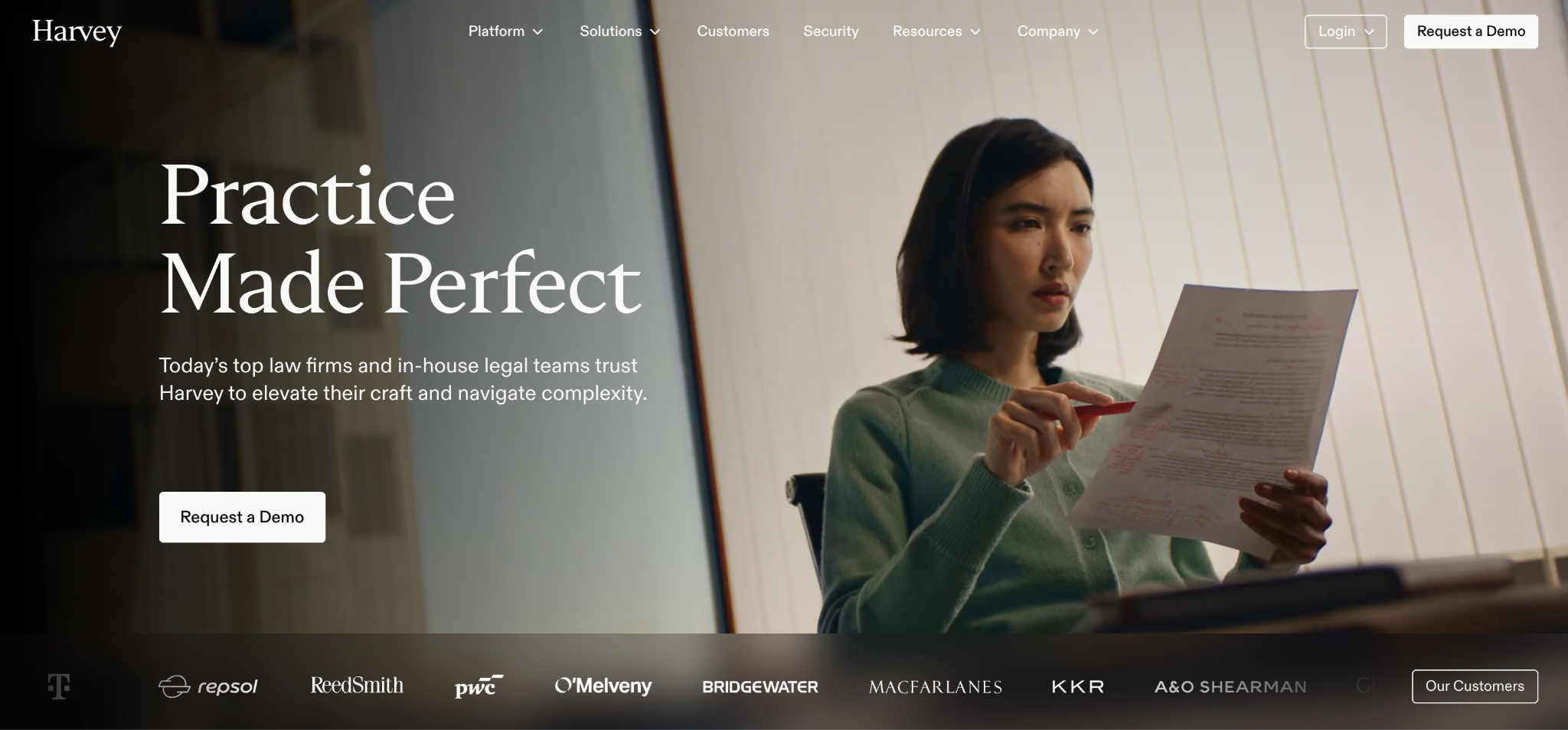 Harvey home page