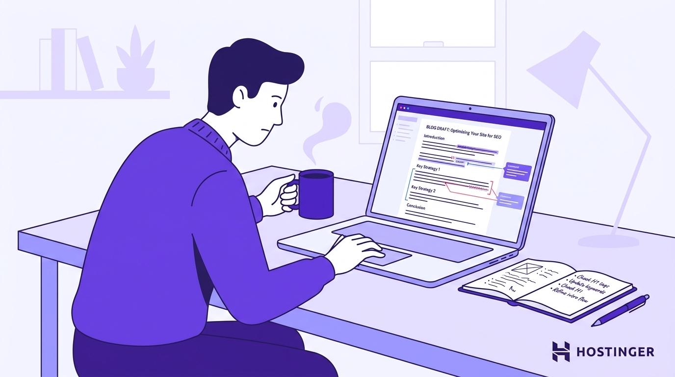 The role of human editing in AI blog writing