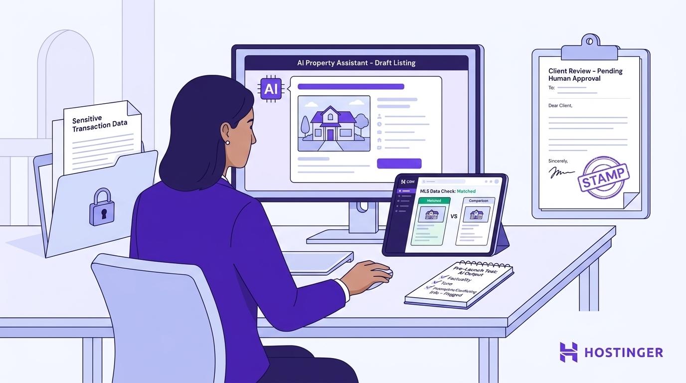 Best practices for using AI agents in real estate visual