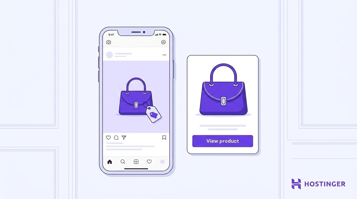 Use merchandise tags and shoppable features visual