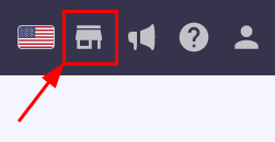 The Power Store icon on hPanel