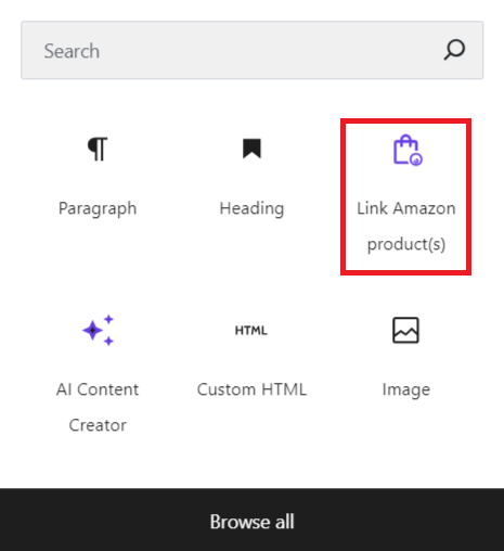 Picture of How to use the Hostinger Amazon Affiliate Connector plugin